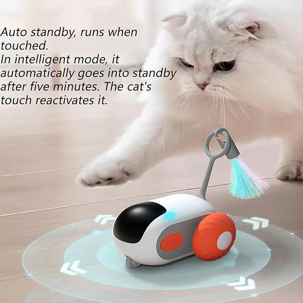 Premium Cat Toy Car Set Stimulates Kitten Play by PawHaven