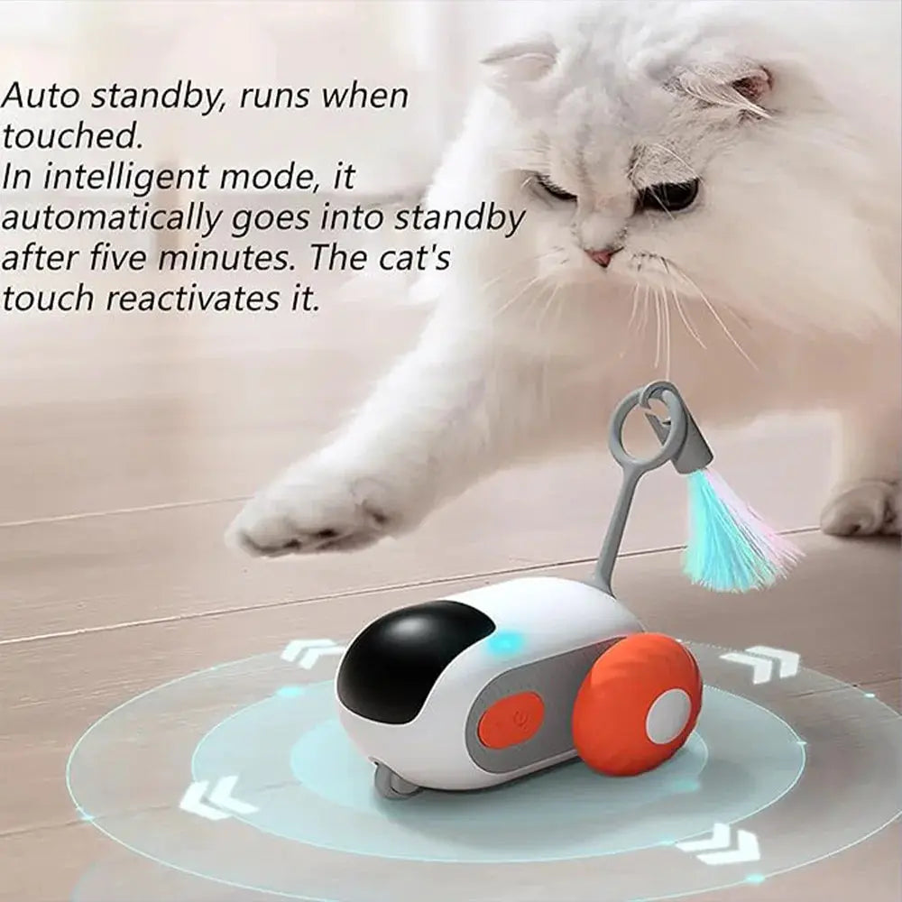 Premium Cat Toy Car Set Stimulates Kitten Play by PawHaven