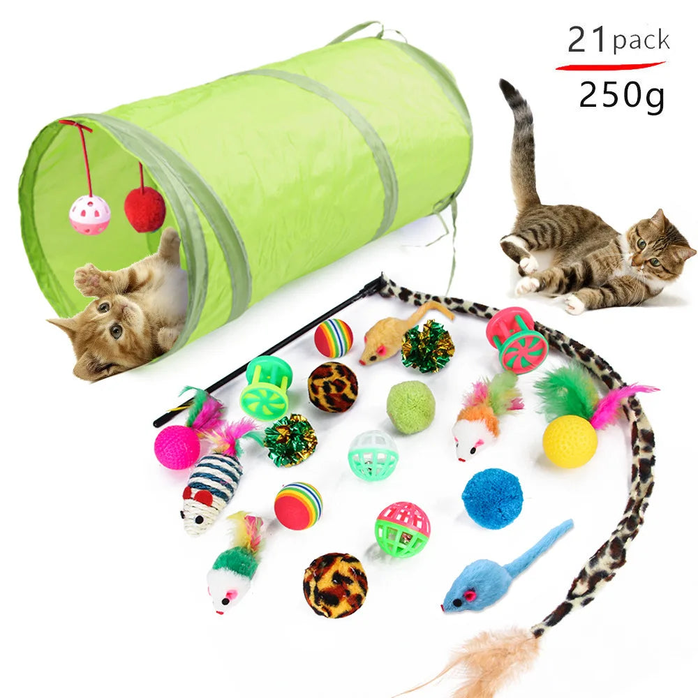 Interactive Kitten Toys Variety Pack 20 Piece Set by PawHaven