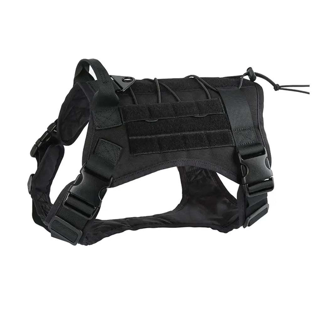 Tactical Dog Harness for Large Pet Harness No-Pull Service Vest Adjustable Military Dog Vest for Training Hunting Walking by PawHaven