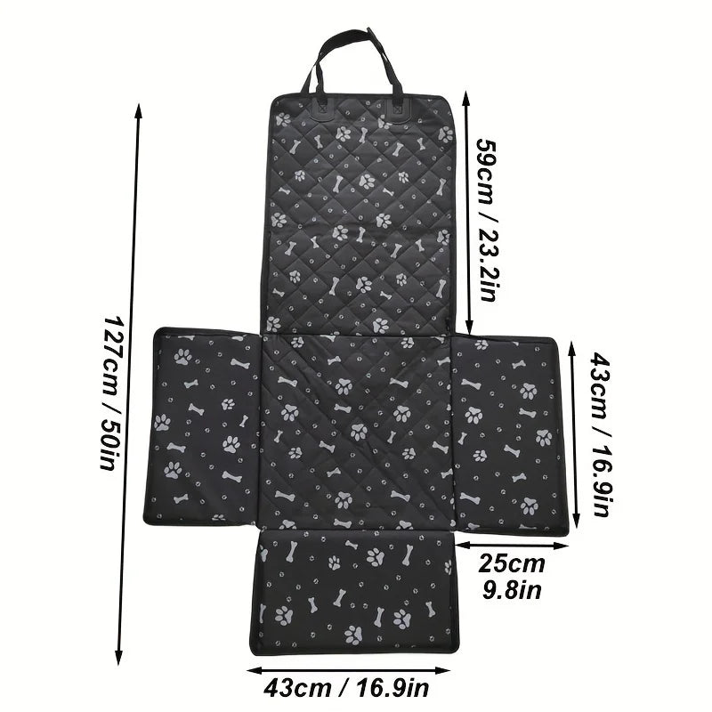 CAWAYI KENNEL Pet Dog Carrier Car Seat Cover Carry Cat Puppy Bag Car Travel Folding Hammock Waterproof Dogs Basket Pet Carriers by PawHaven