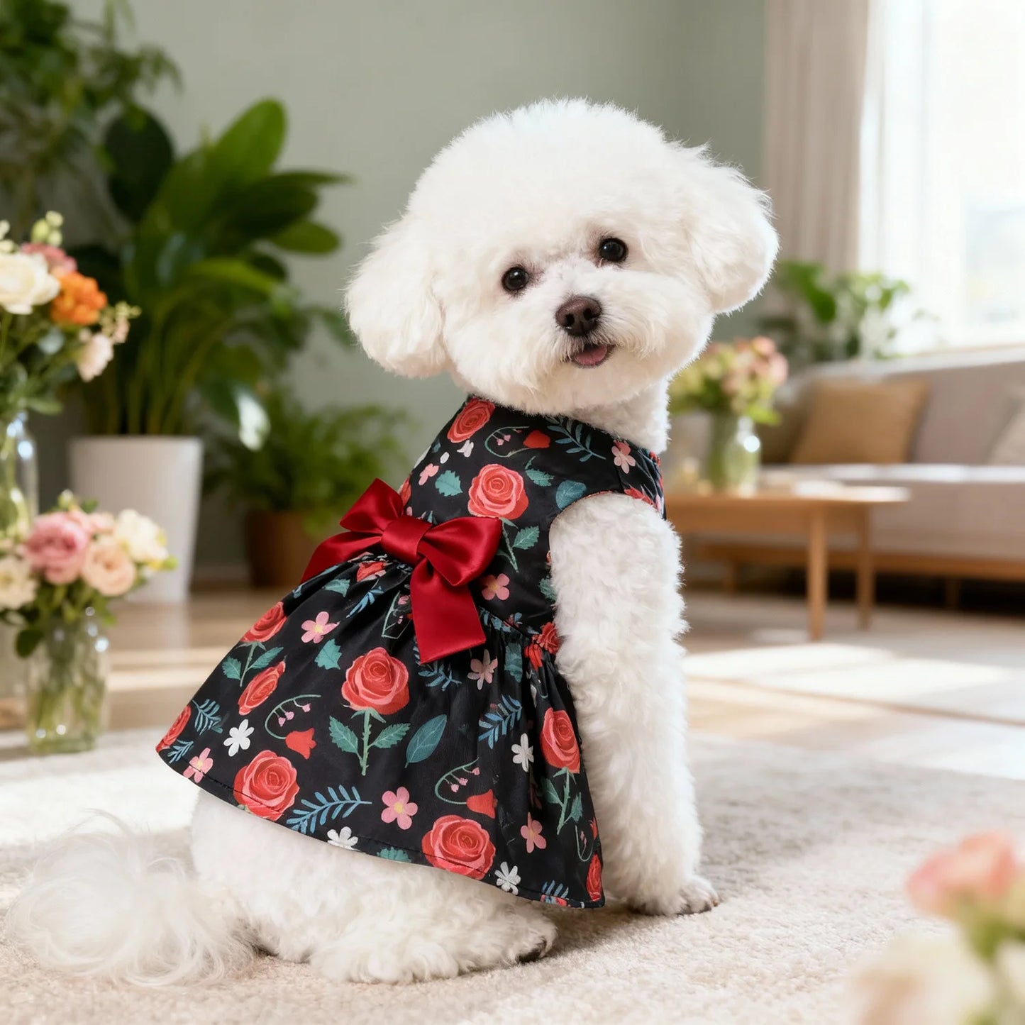 Dog spring summer Dress Outfit for Small Medium Large Breeds Pet Clothes by PawHaven