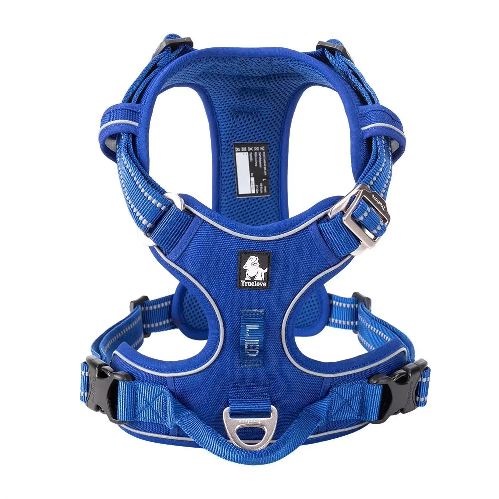 Premium Reflective Dog Vest Harness With Nylon Padding by PawHaven