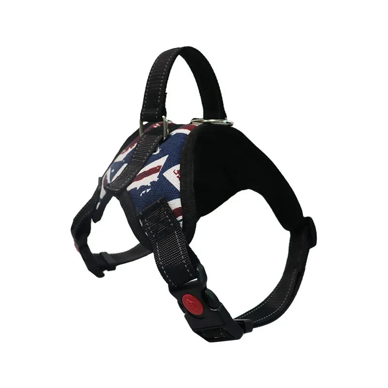 Adjustable Dog Harness Pet Large Dog Walk Out Harness Vest Collar for Small Medium Large Dogs Pets Accessories by PawHaven