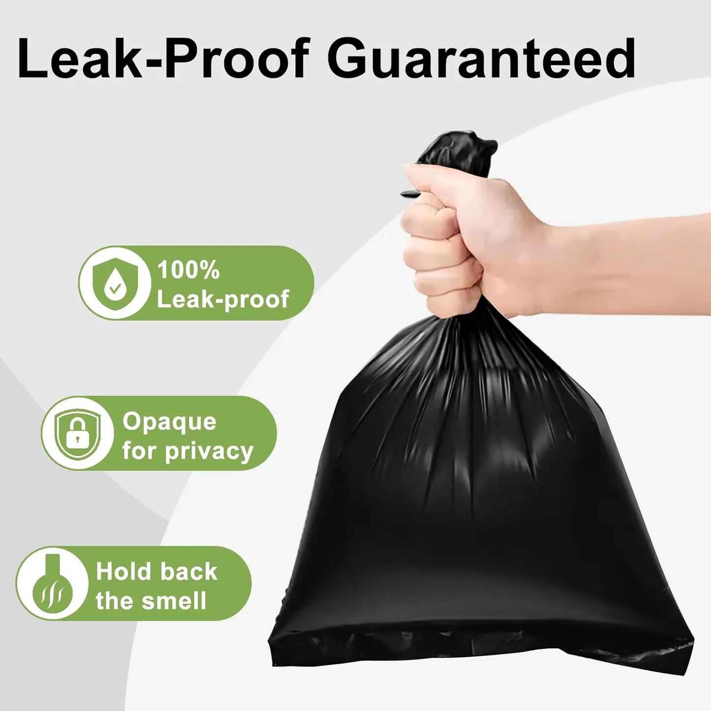 Dog Poop Bags Portable Pet Waste Bags Durable And Leak Proof Dog Garbage Bags With Dispenser Pet Cleaning Supplies For Outdoor by PawHaven