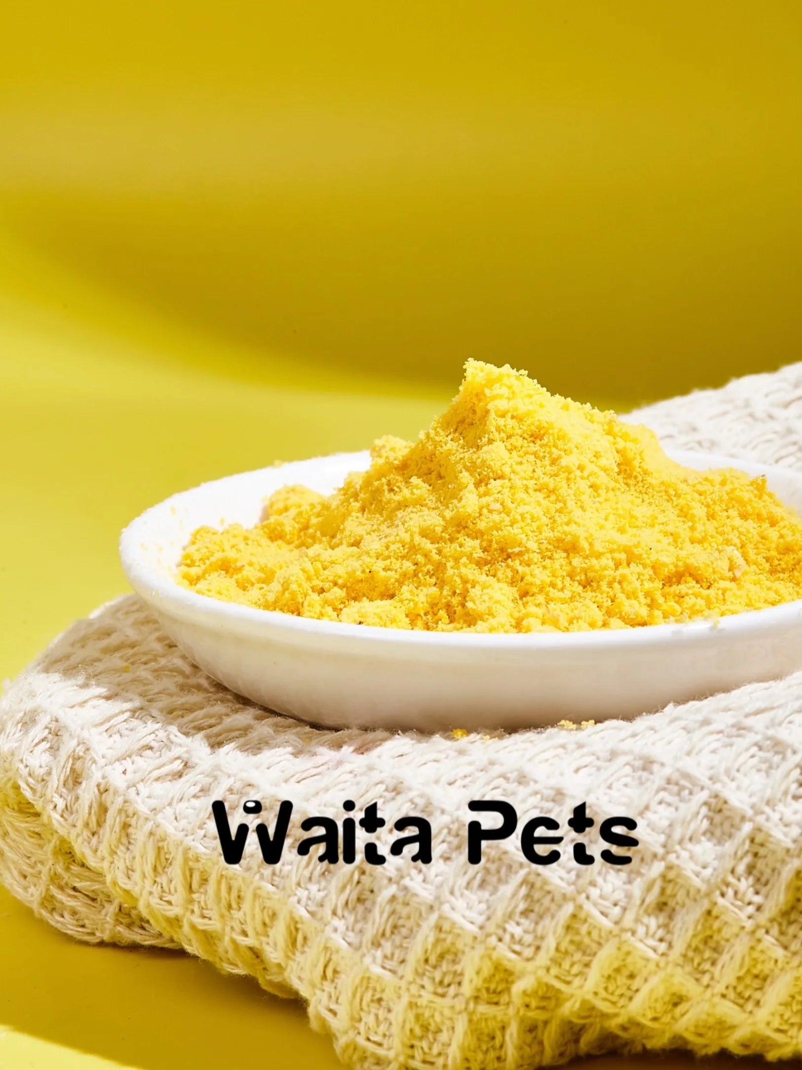 Waita Freeze Dried Quail Egg Yolk 70g Premium Pet Treats Cat Dog High Protein Nutrient Dense Skin Coat Rich Vitamins Minerals by PawHaven