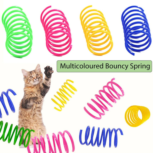 Premium Cat Spring Toy Kit Interactive Bouncy Play by PawHaven