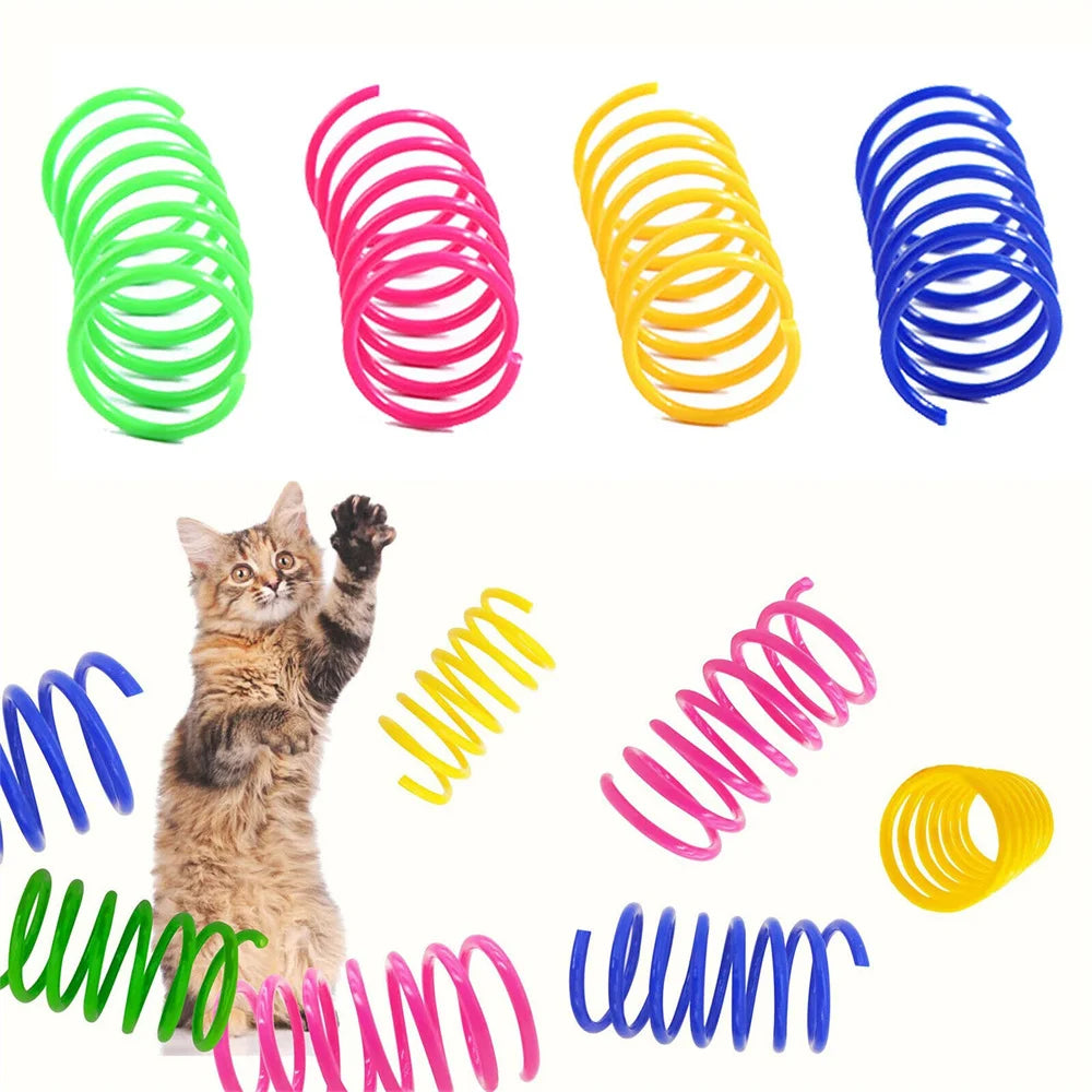 Premium Cat Spring Toy Kit Interactive Bouncy Play by PawHaven