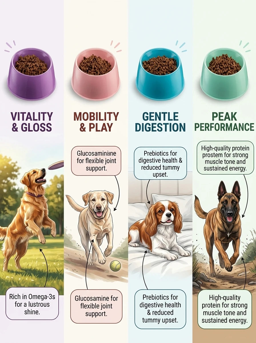 4 Pcs Lightweight Circular Pet Food Bowls Durable Feeding Dish for Dogs and Cats Easy to Clean Pet Feeding Set by PawHaven