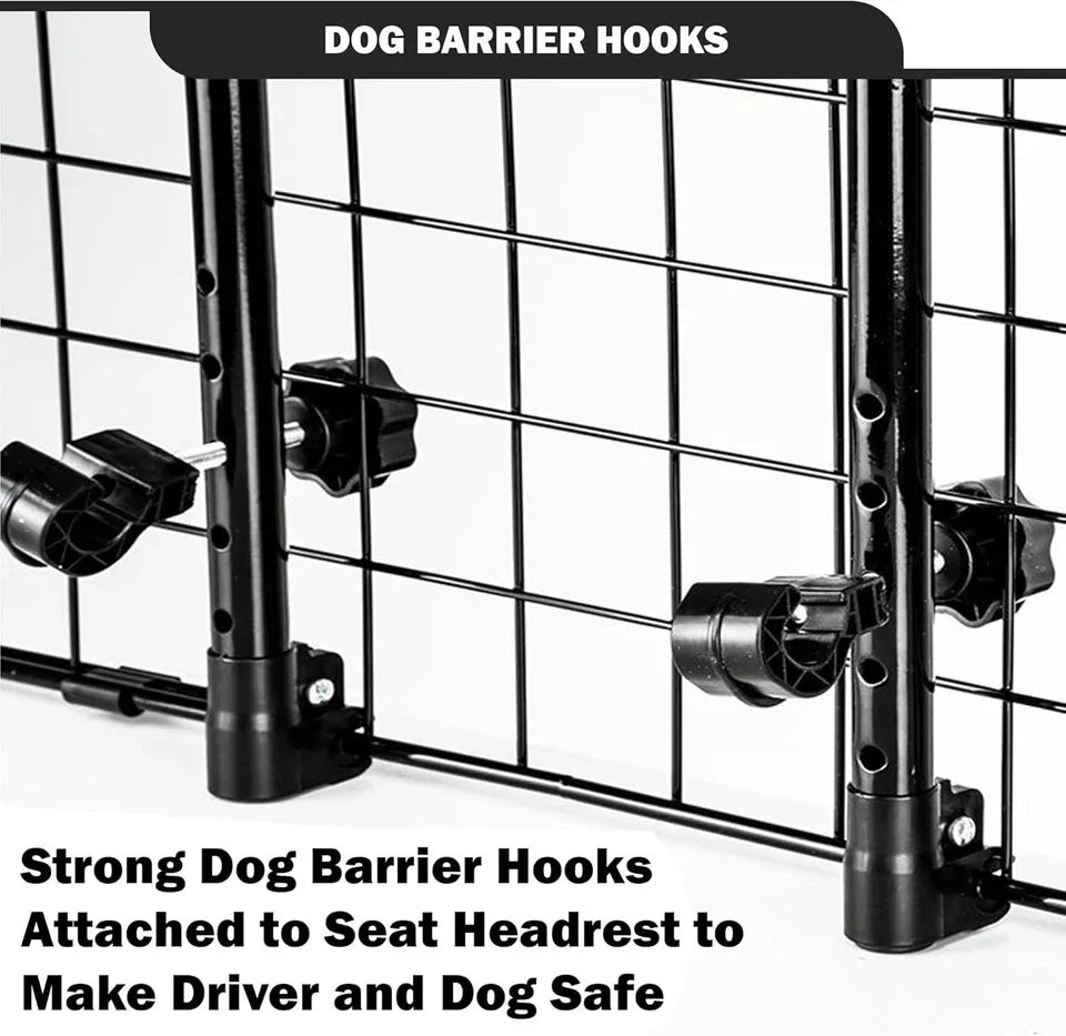 Premium Anti Collision Dog Car Barrier Back Seat by PawHaven