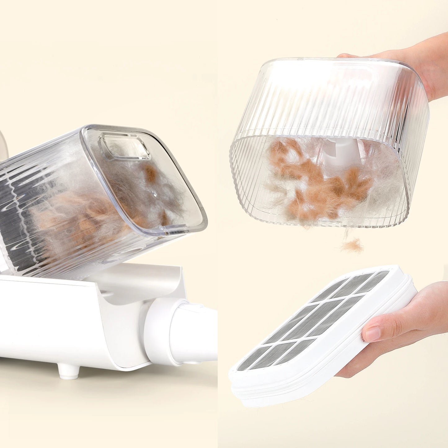 Premium Dog Grooming Kit With Powerful Suction by PawHaven