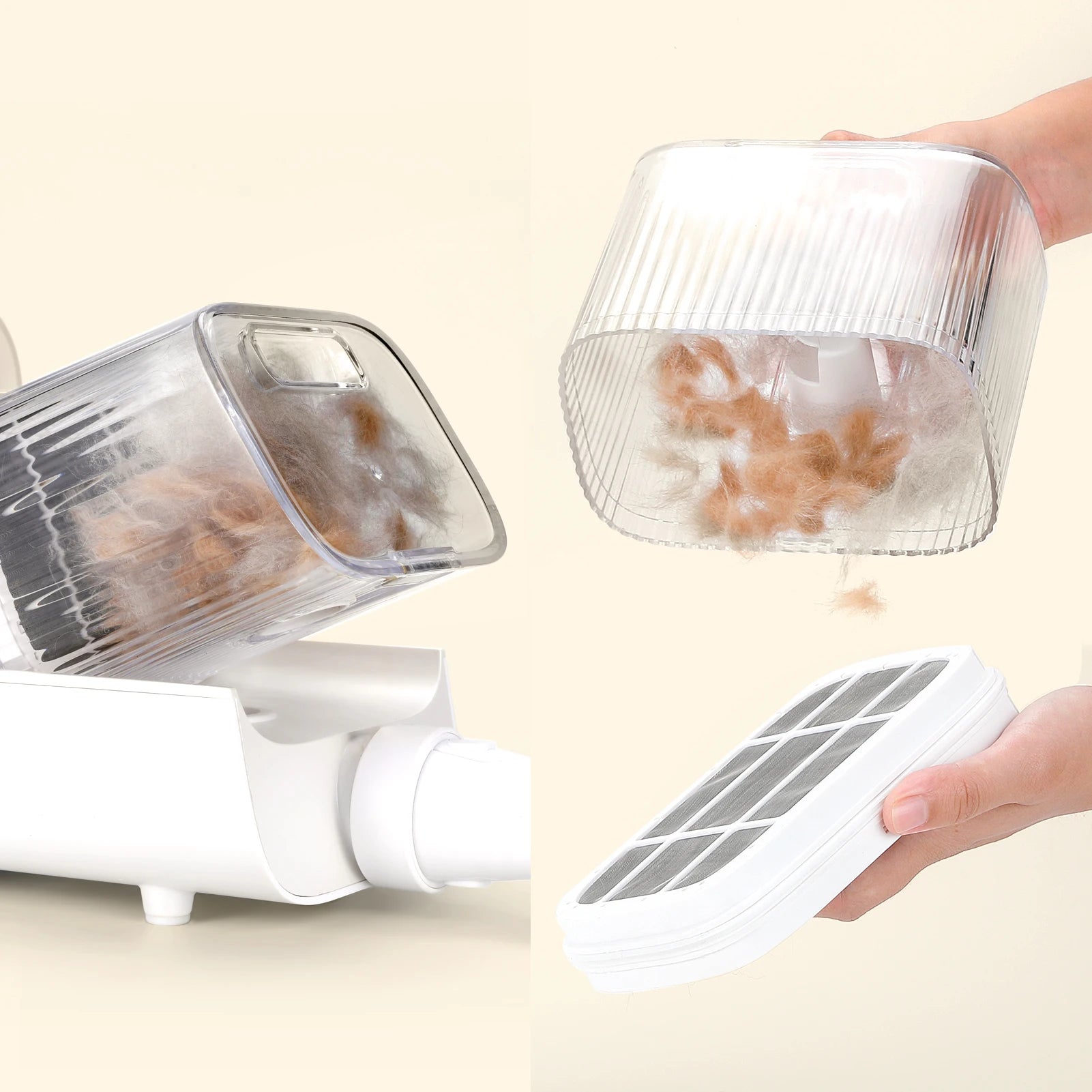 Premium Dog Grooming Kit With Powerful Suction by PawHaven