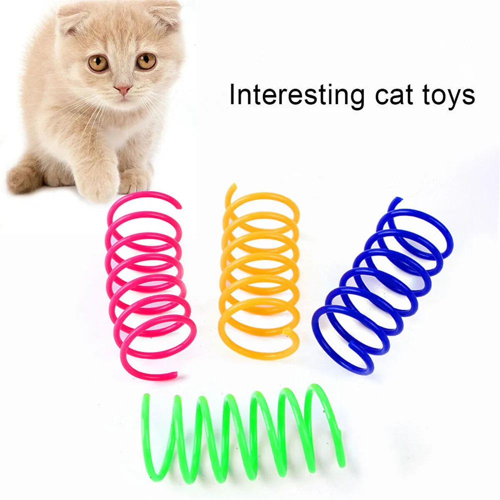 Premium Cat Spring Toy Kit Interactive Bouncy Play by PawHaven