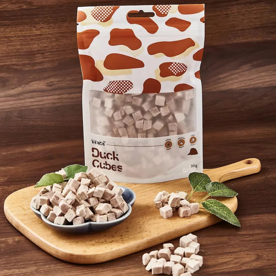 Premium 50g Duck Treats High Protein Low Fat Cats And Dogs by PawHaven