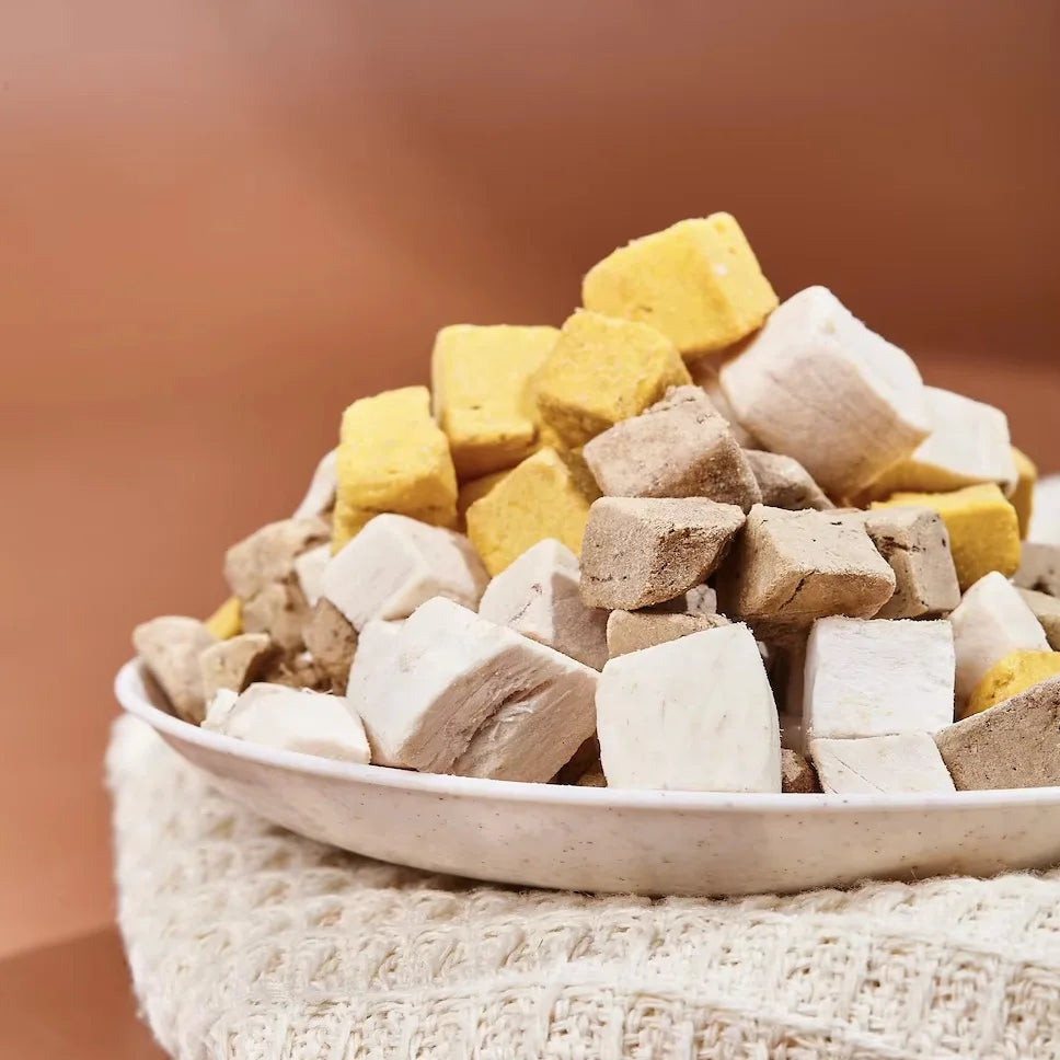 Waita Freeze Dried Mixed Cube Treats High Protein Reward by PawHaven