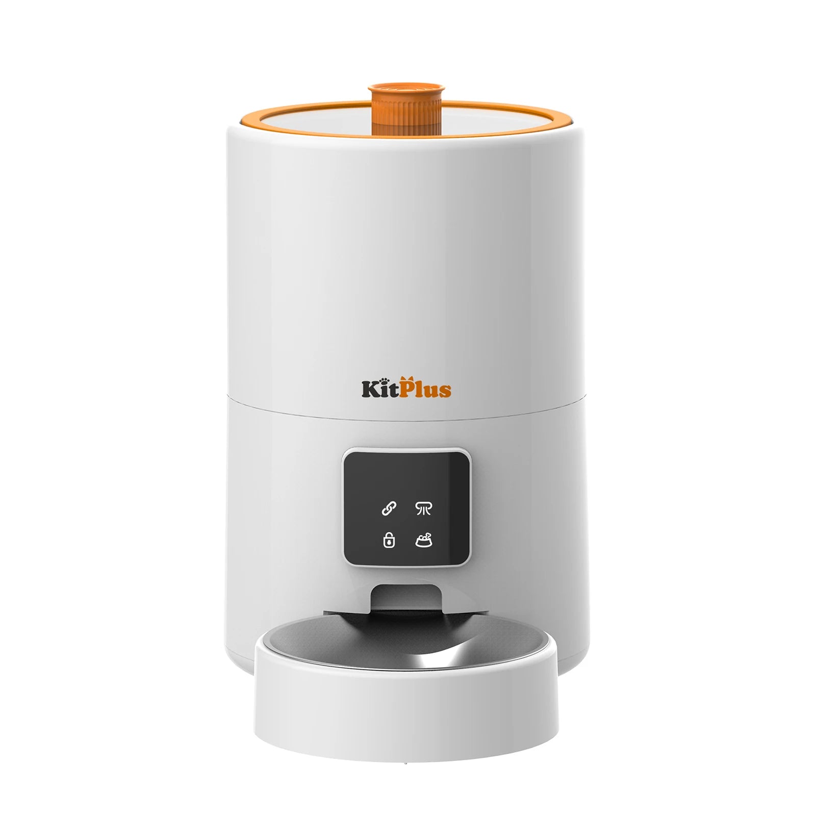 KITPLUS Vacuum Automatic Cat Feeder, 9L Cat Food Dispenser, App Timer to Feeder, Keep Food Fresh, Lock Lid, 10 meals for dog cat by PawHaven