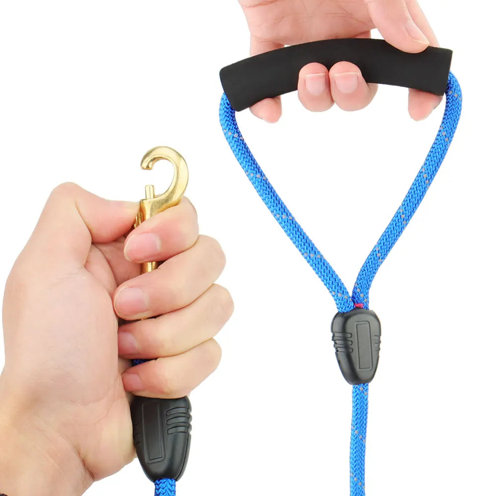 Reflective Dog Leashes Long Pet Leash Outdoor Puppy Cat Dog Training Walk Tracking Rope 5M/10M/20M by PawHaven