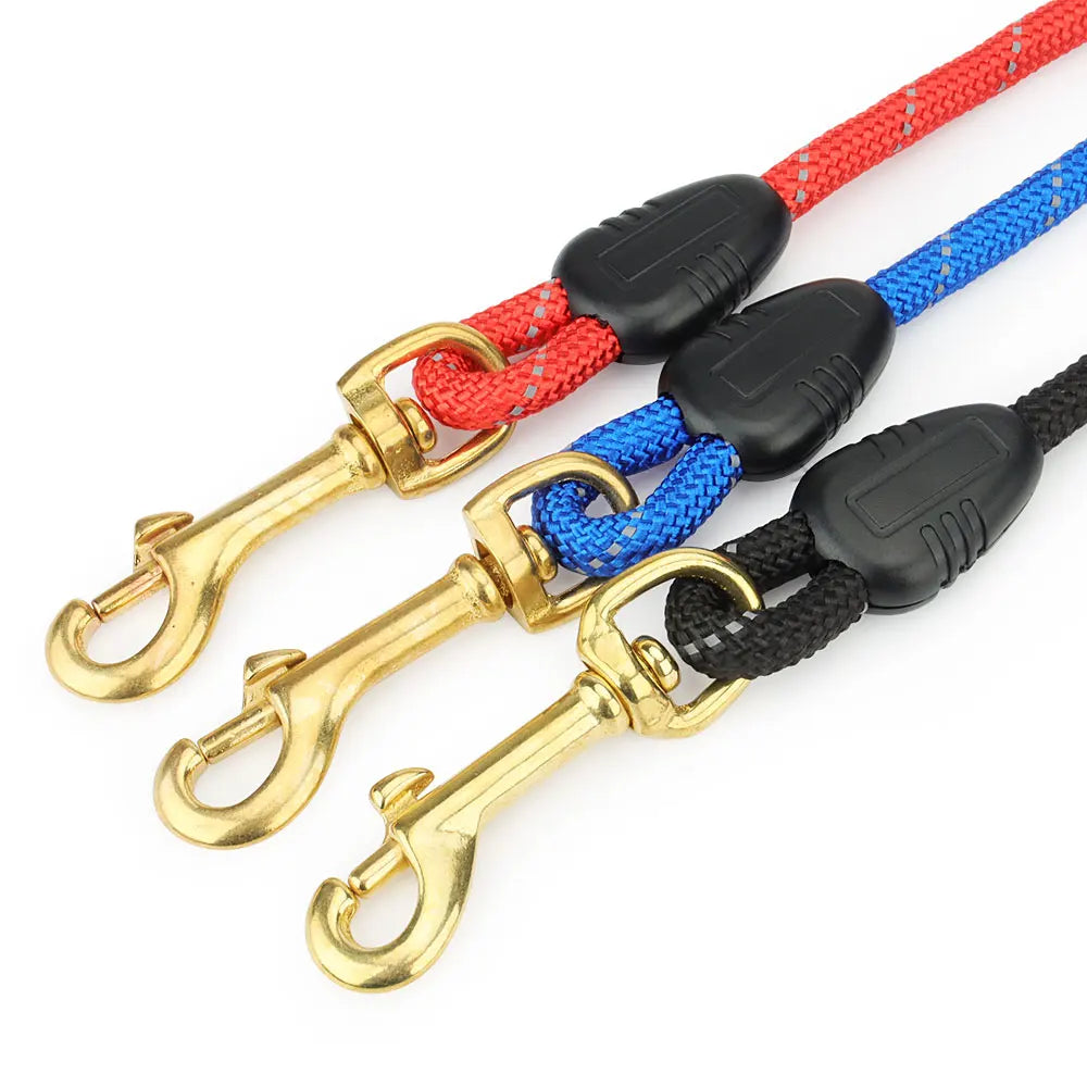 Reflective Dog Leashes Long Pet Leash Outdoor Puppy Cat Dog Training Walk Tracking Rope 5M/10M/20M by PawHaven