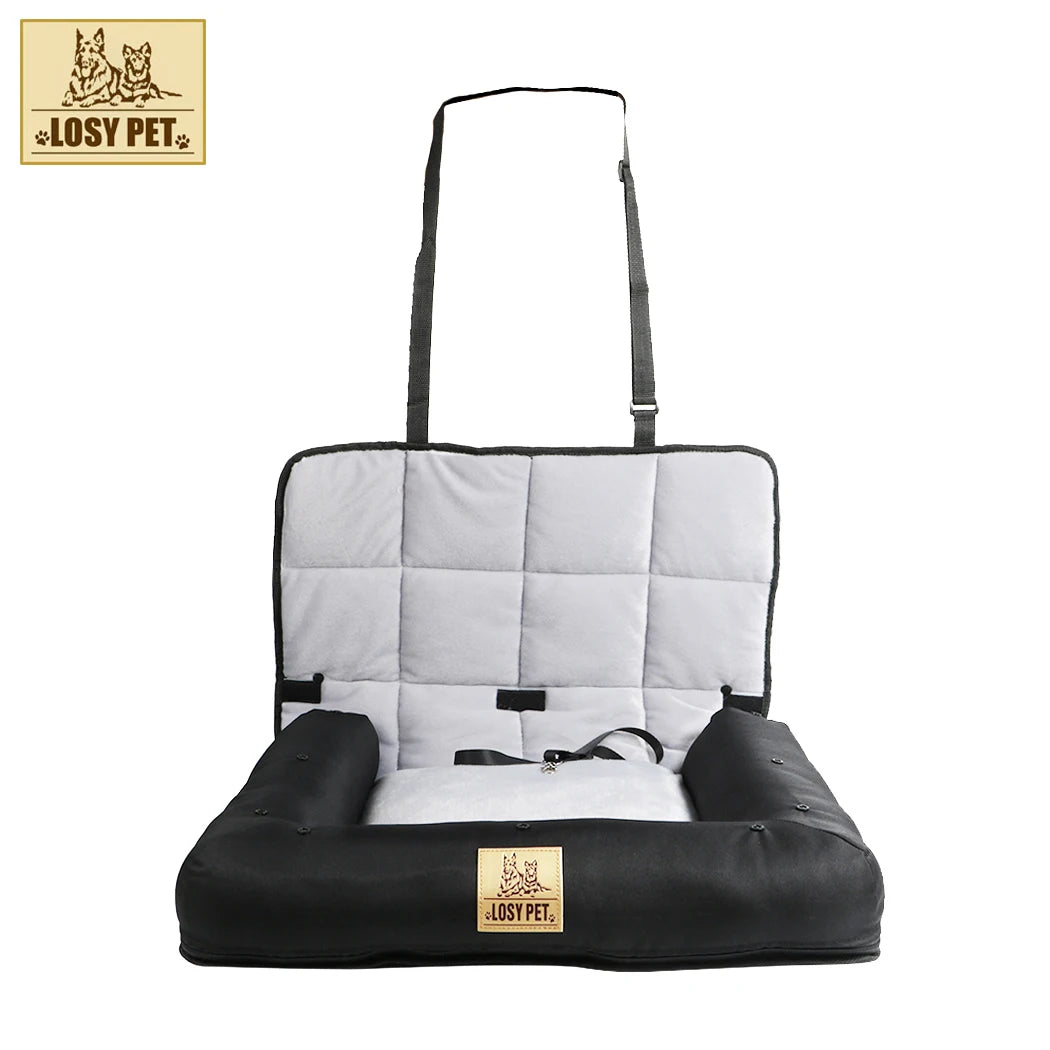 Premium Car Seat Cover And Booster Bed For Pets by PawHaven