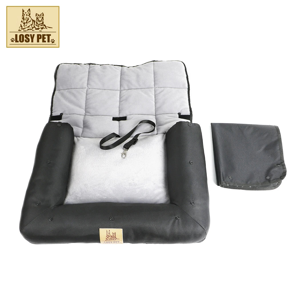 Premium Car Seat Cover And Booster Bed For Pets by PawHaven