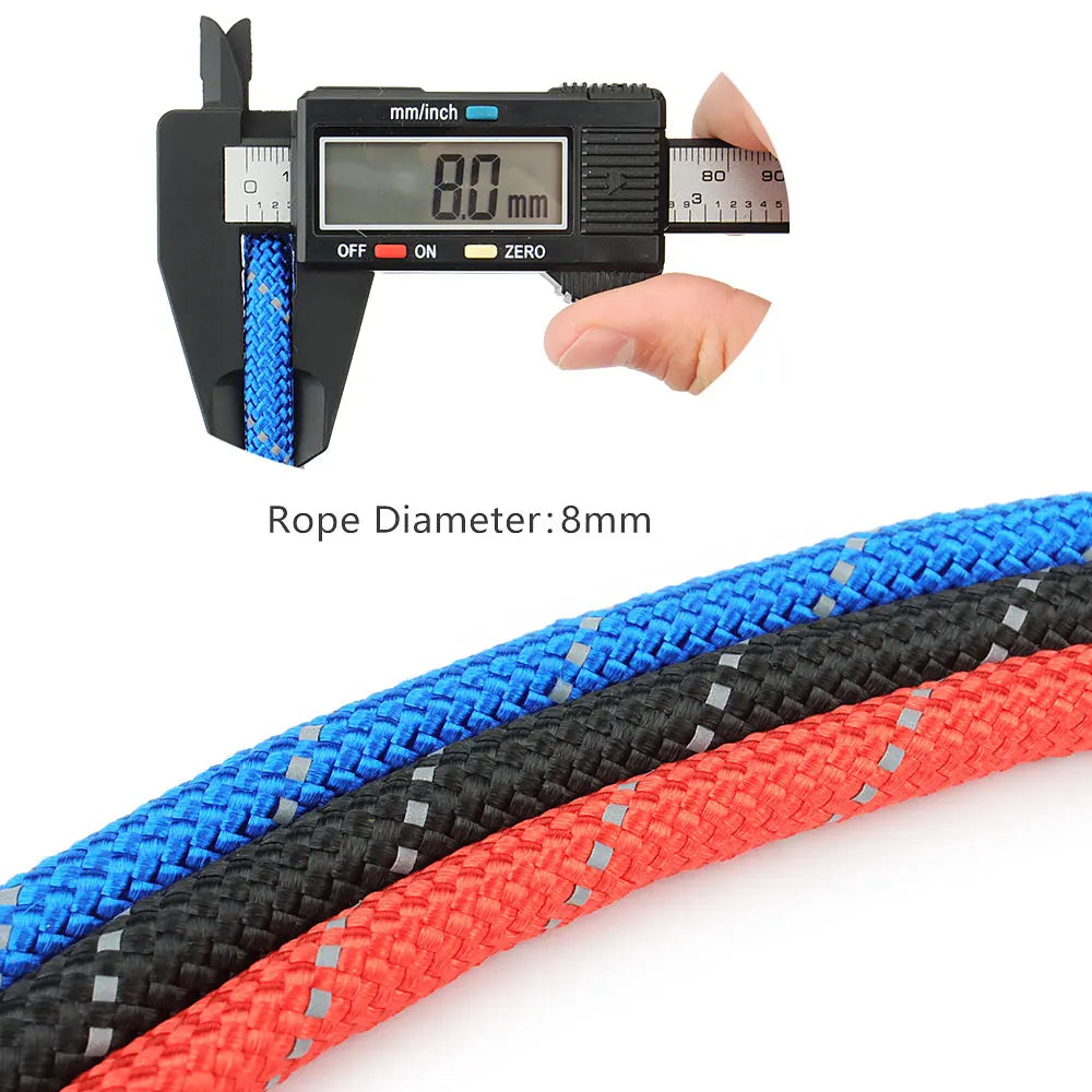 Reflective Dog Leashes Long Pet Leash Outdoor Puppy Cat Dog Training Walk Tracking Rope 5M/10M/20M by PawHaven