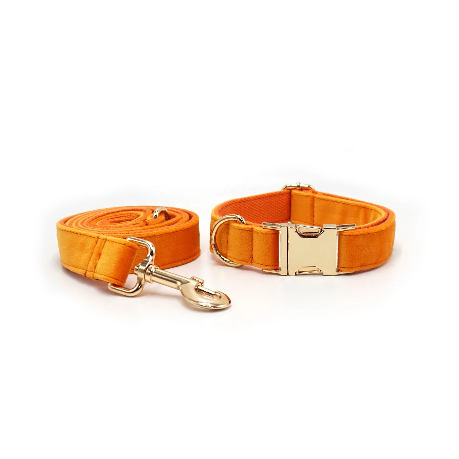 Velvet Personalised Dog Flower Collar And Leash Set by PawHaven