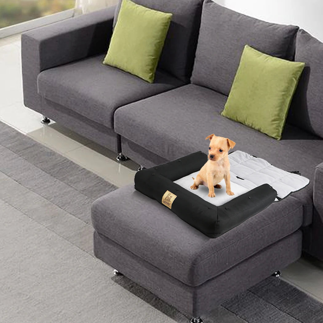 Premium Car Seat Cover And Booster Bed For Pets by PawHaven
