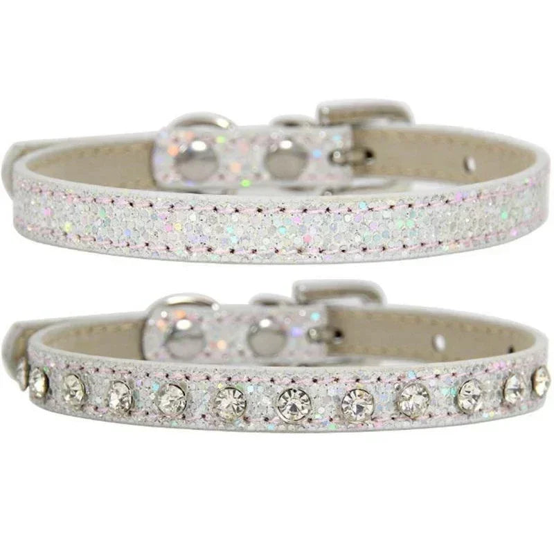 Lux Rhinestone Dog Cat Collar With Crystals by PawHaven