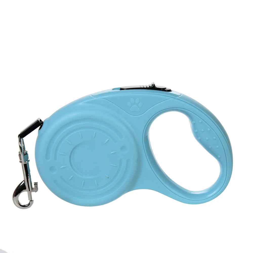 UK Premium Retractable Dog Leash 3m 5m Nylon Quick Release by PawHaven