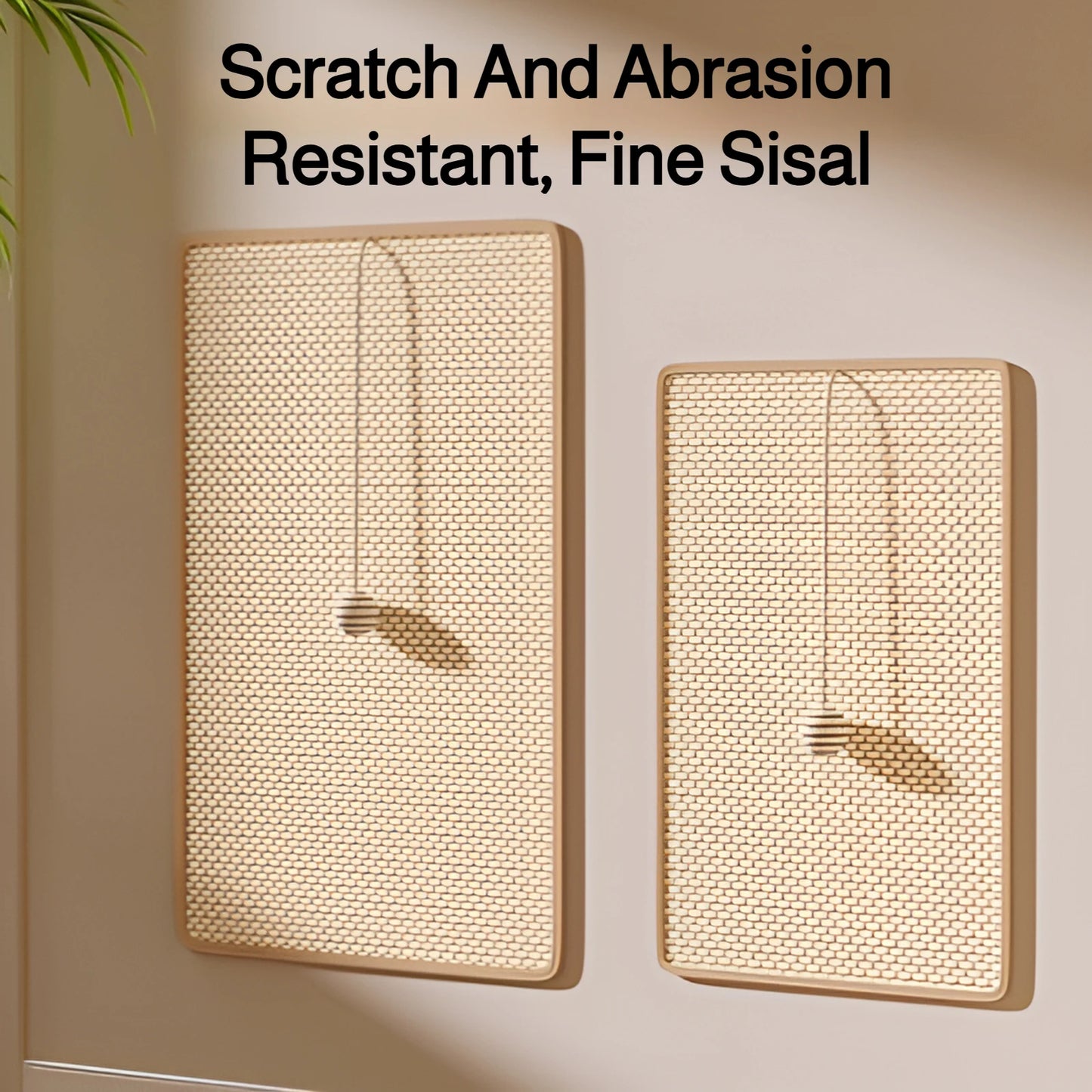 Sisal Cat Scratch Pad Wall Protector For Furniture by PawHaven
