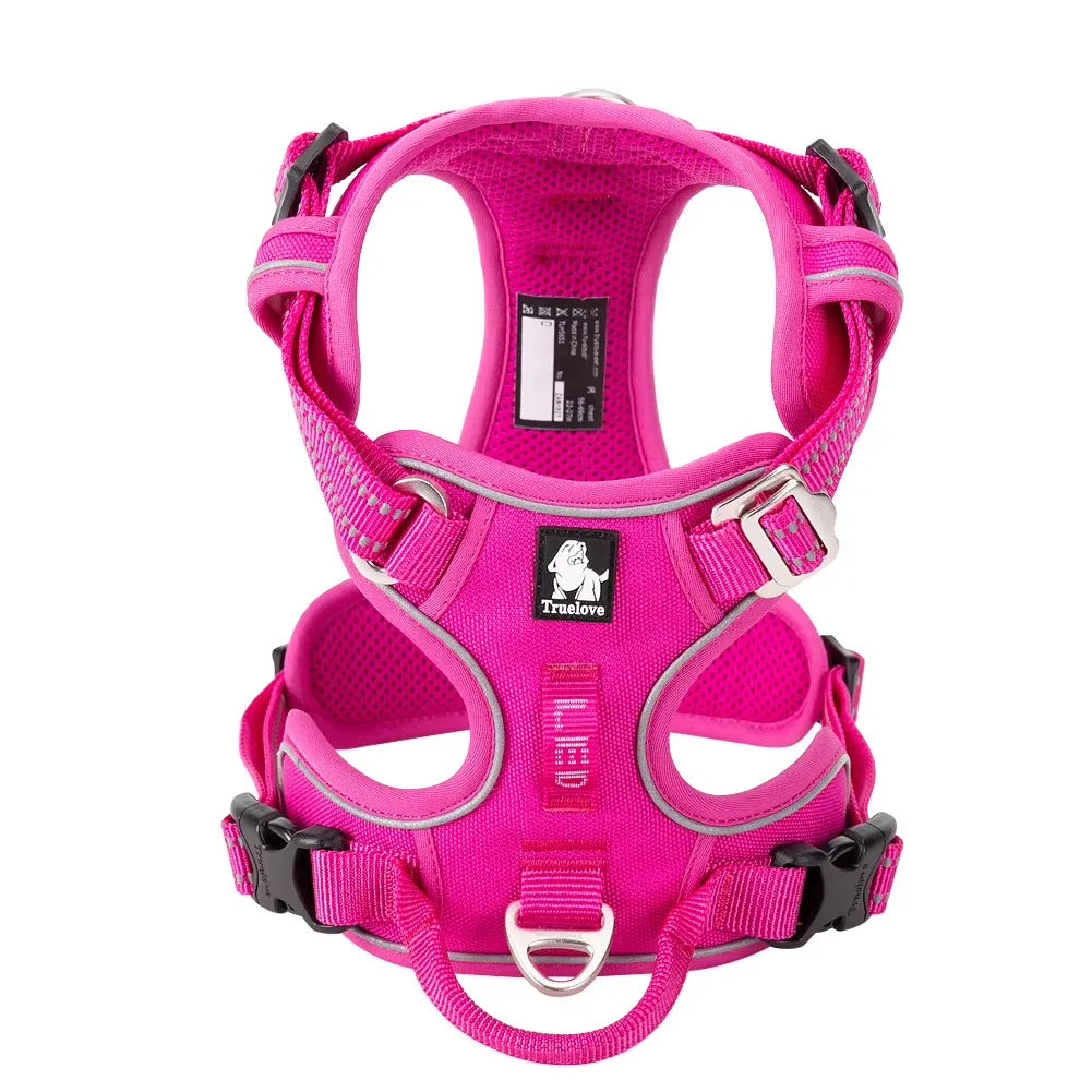 Premium Reflective Dog Vest Harness With Nylon Padding by PawHaven