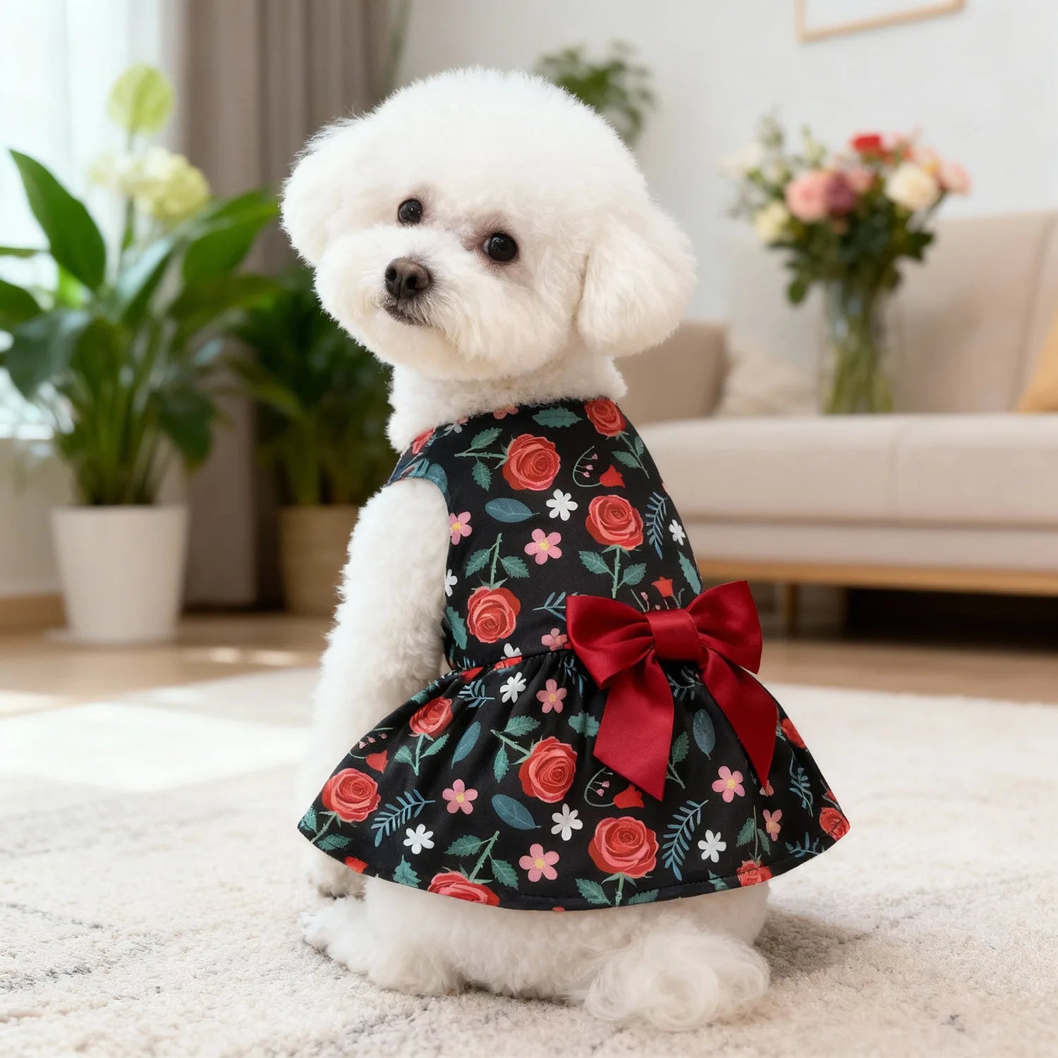 Dog spring summer Dress Outfit for Small Medium Large Breeds Pet Clothes by PawHaven