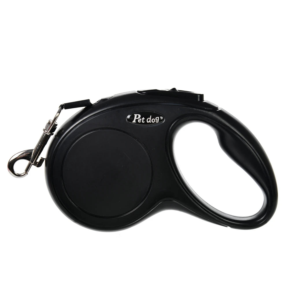 UK Premium Retractable Dog Leash 3m 5m Nylon Quick Release by PawHaven