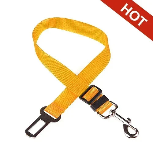 Premium Adjustable Dog Car Seat Belt For Safe Travel by PawHaven