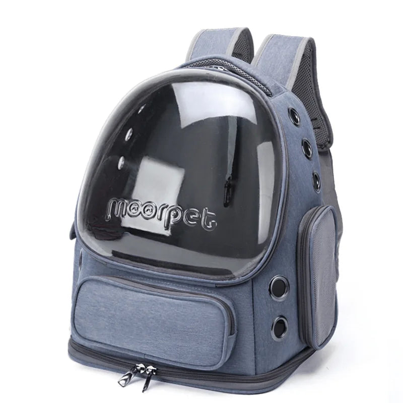 Transparent Pet Cat Carrier Bag Outdoor Travel Backpack for Cats Small Dogs Breathable Cat Carrying Bag Pet Supplies by PawHaven