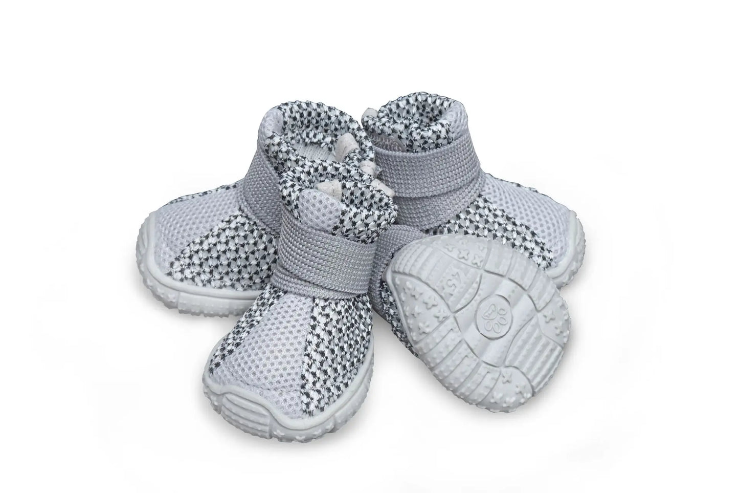 Comfortable Breathable Mesh Dog Shoes, Easy Wear Pet Footwear for Puppies and Small Dogs by PawHaven