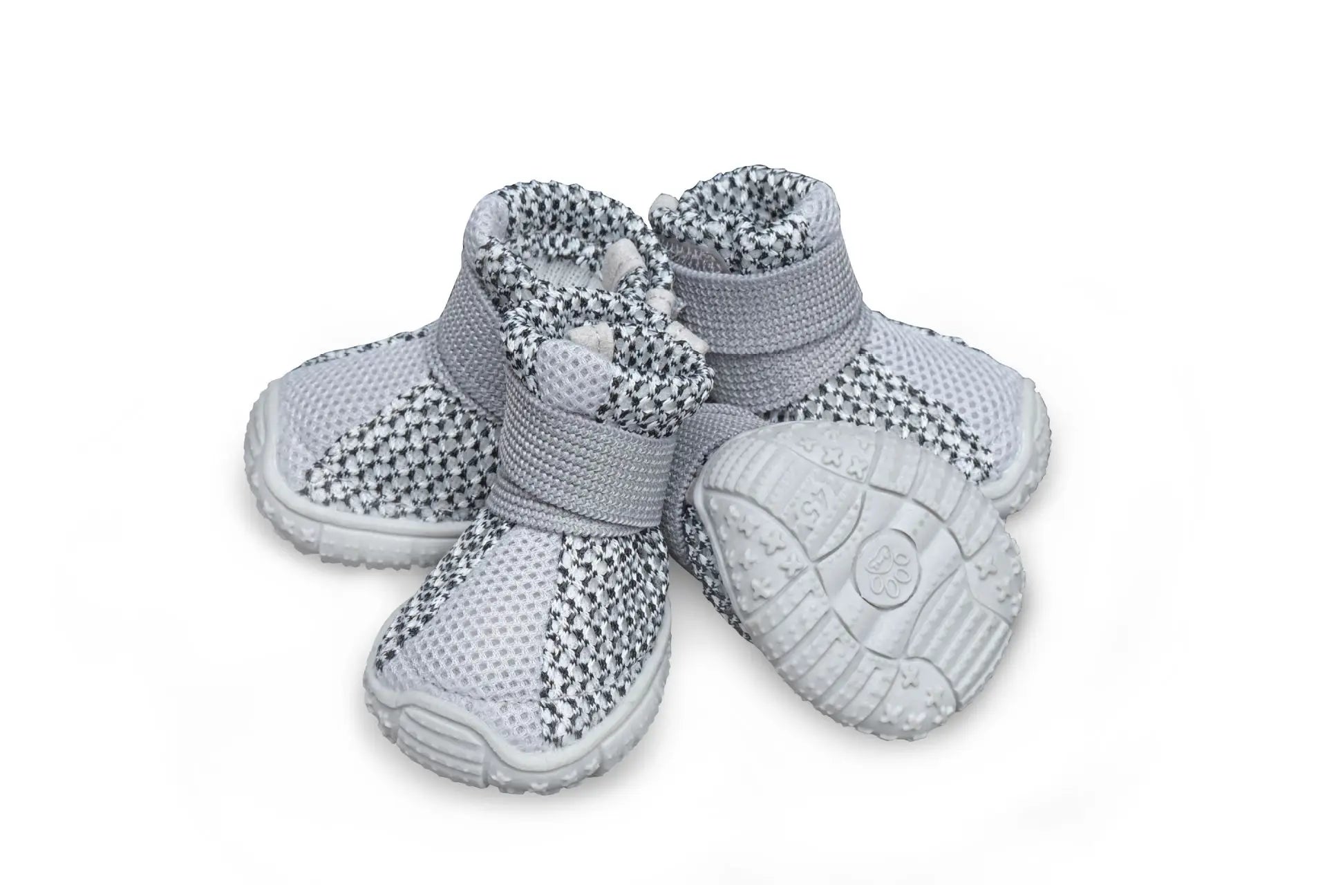 Comfortable Breathable Mesh Dog Shoes, Easy Wear Pet Footwear for Puppies and Small Dogs by PawHaven