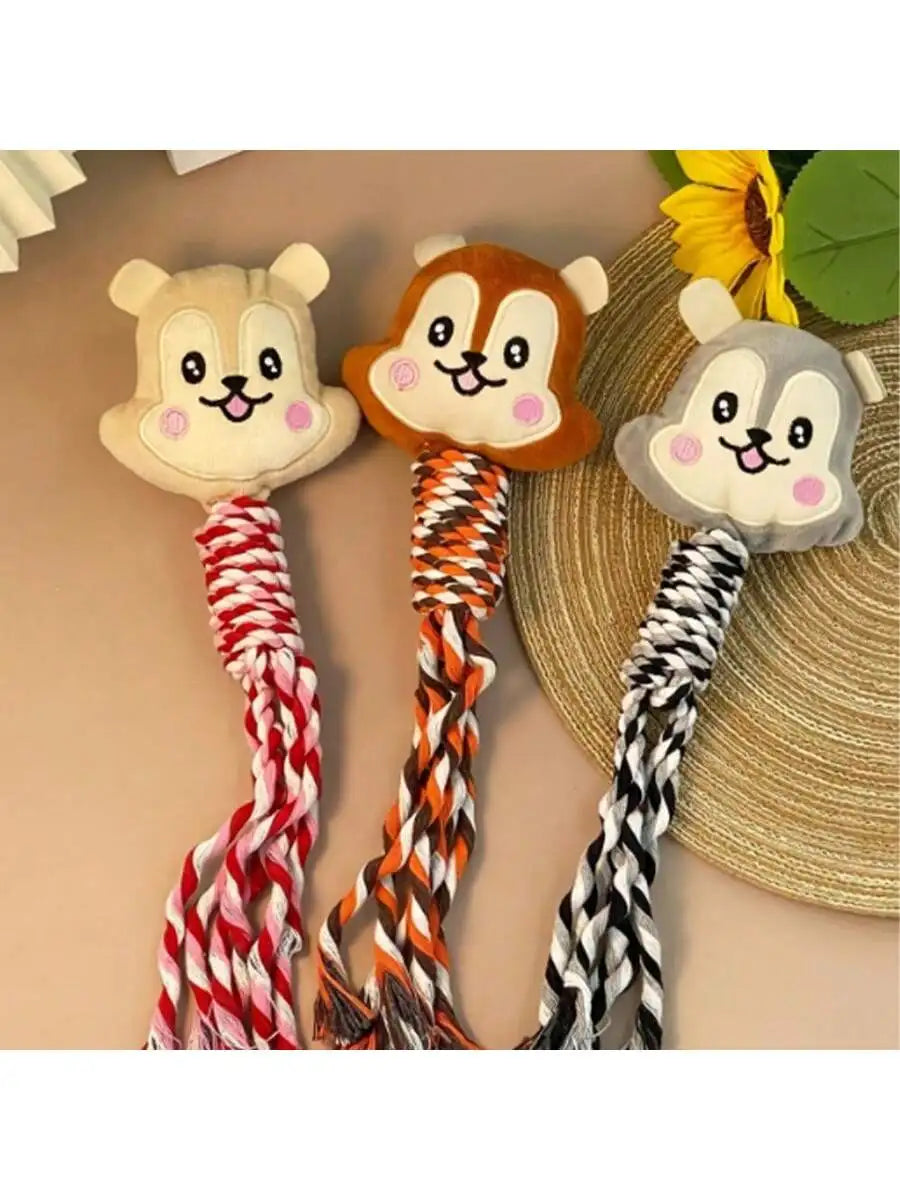 Dog toy - Chewing and grinding teeth for relaxation and entertainment. Random color 1 pc by PawHaven