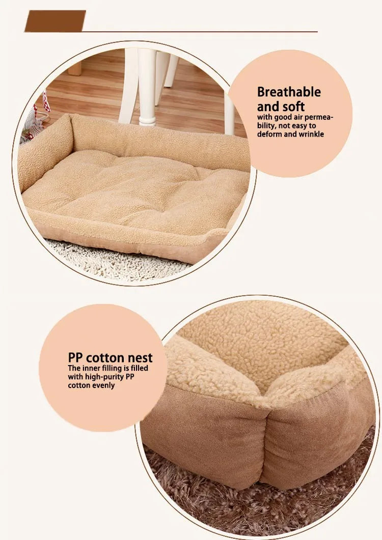 Warm Dog And Cat Bed Mat Machine Washable by PawHaven