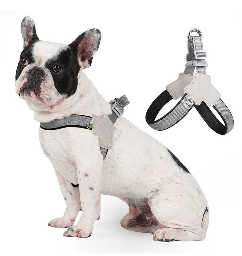 Holapet Reflective Adjustable Dog Harness Vest by PawHaven