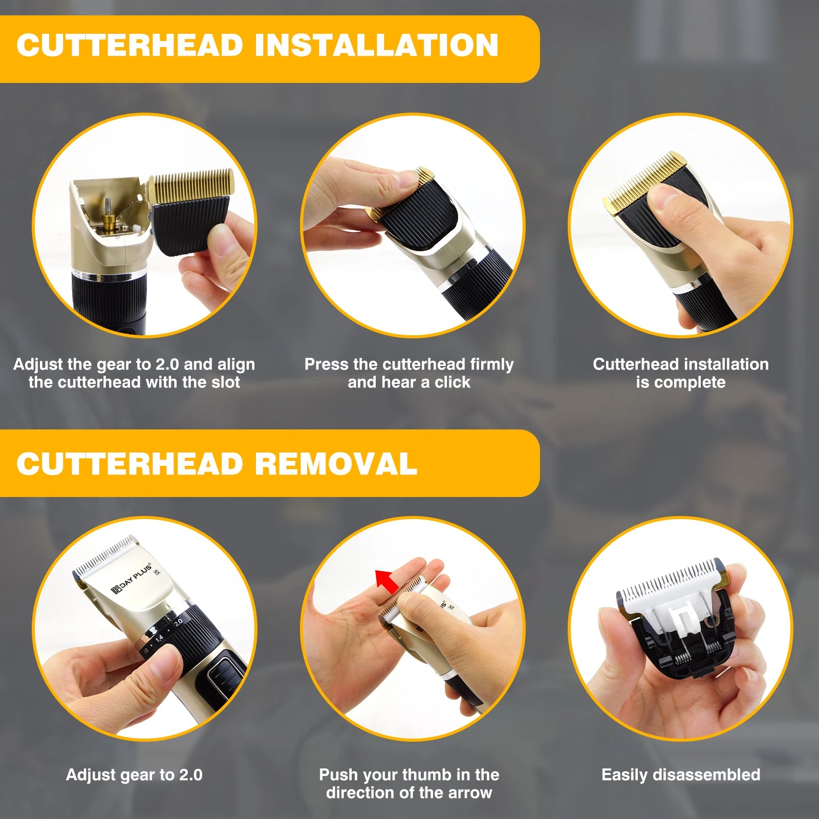 Pet hair trimmer Home Use Pet hair trimmer Professional Pet hair trimmer groomers Safe Pet hair trimmer Electric Dog Clippers by PawHaven