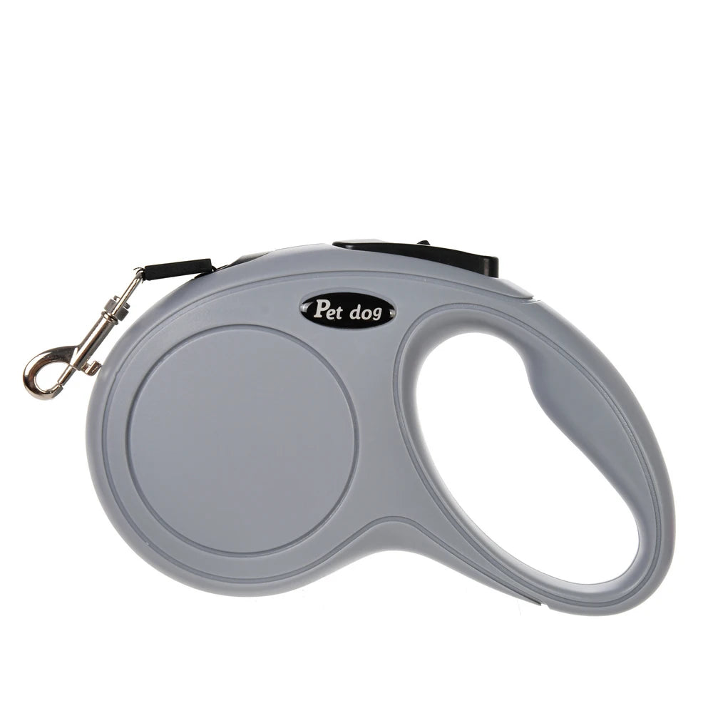 UK Premium Retractable Dog Leash 3m 5m Nylon Quick Release by PawHaven