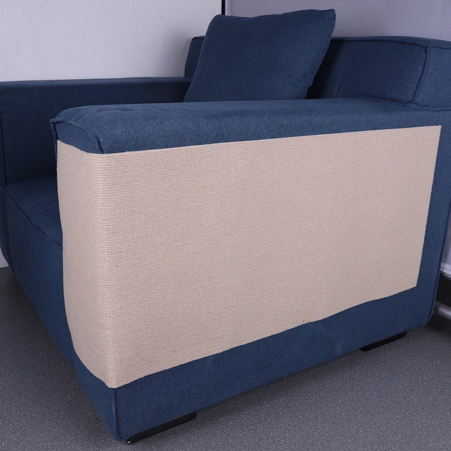 2Pcs Cat Scratch Sofa Mat Self-Adhesive Trimmable Carpet Pad Sofa Corner Home Pet Scratcher Multi-Purpose Cats Scratching Pad by PawHaven