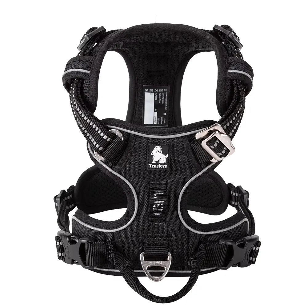 Premium Reflective Dog Vest Harness With Nylon Padding by PawHaven