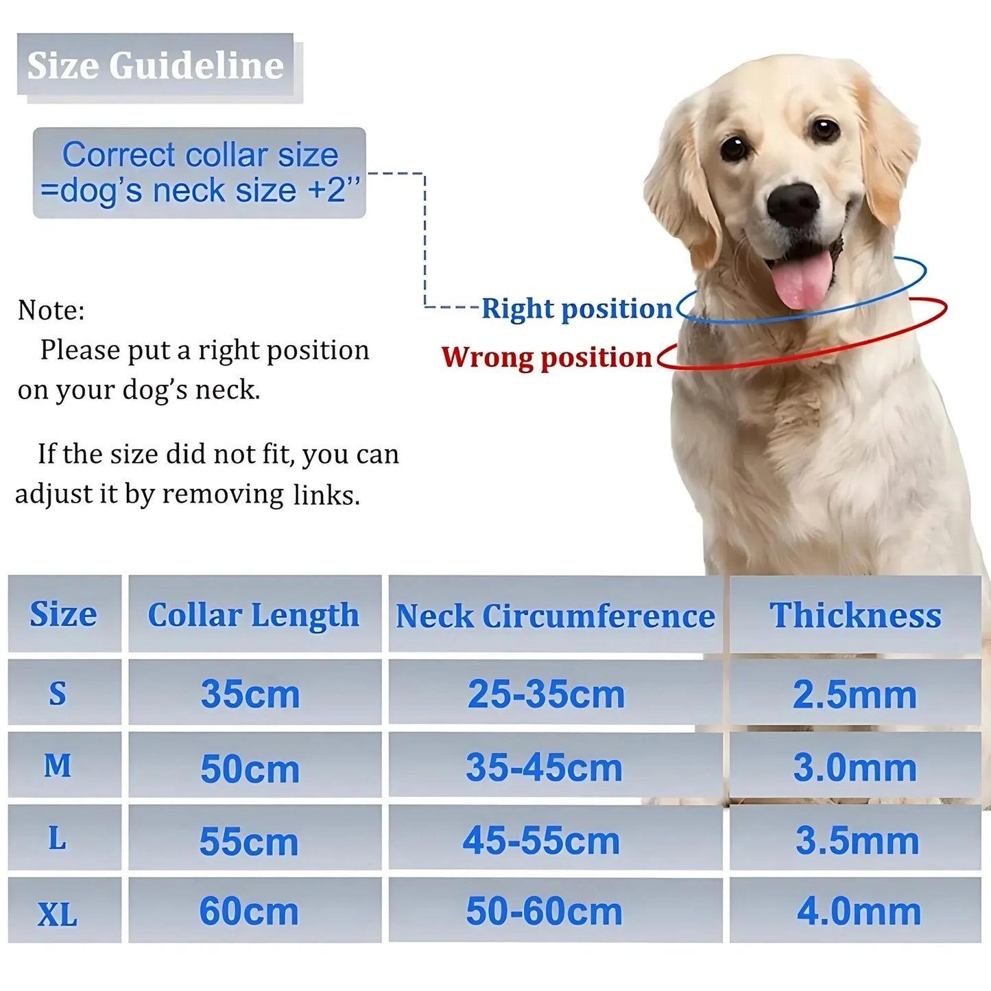 Dog Prong Training Collar Choke Pinch Collar with Rubber Comfort Tips Quick Release Snap Buckle Adjustable for Puppies Dogs by PawHaven