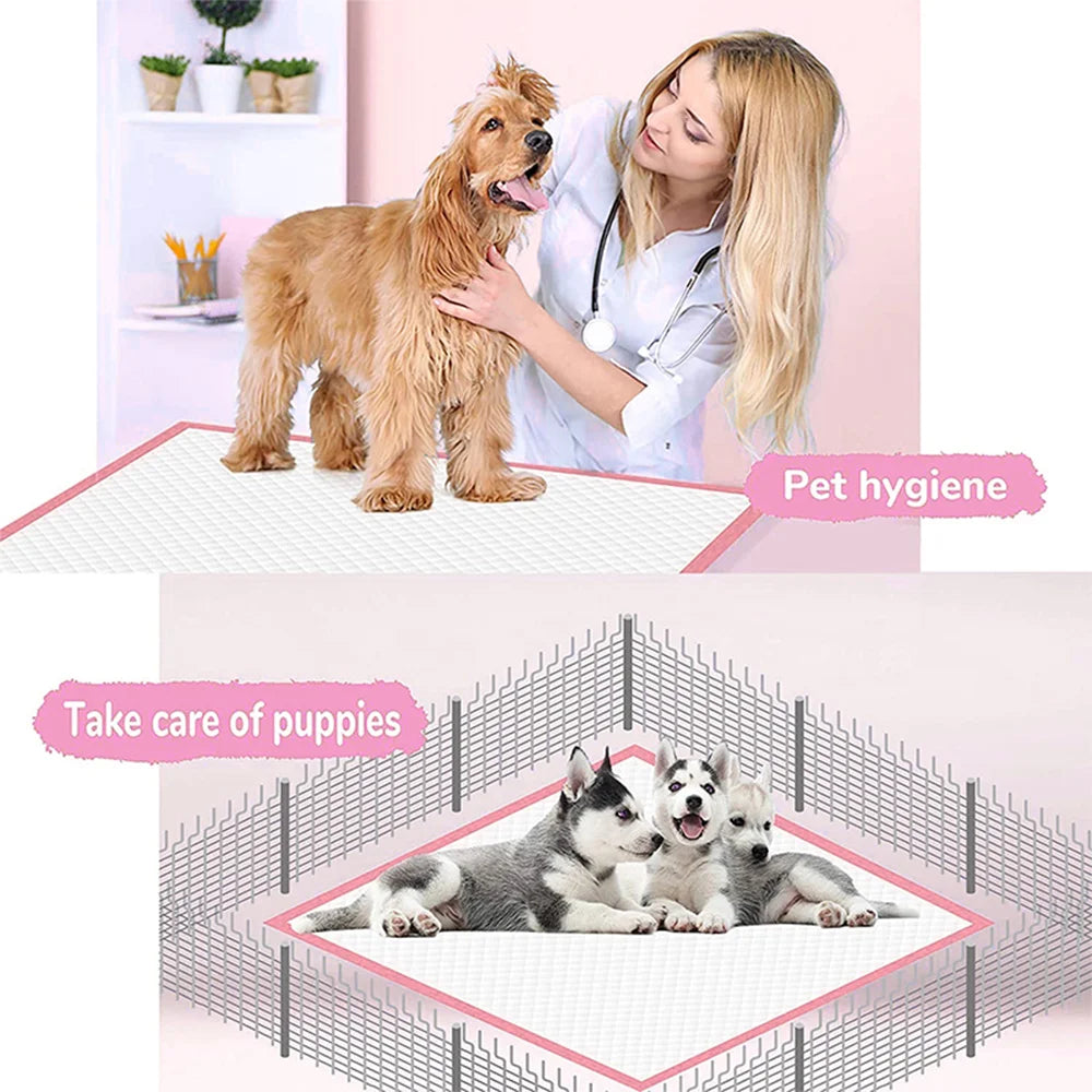 Premium Puppy Training Pads 60x45cm Highly Absorbent by PawHaven
