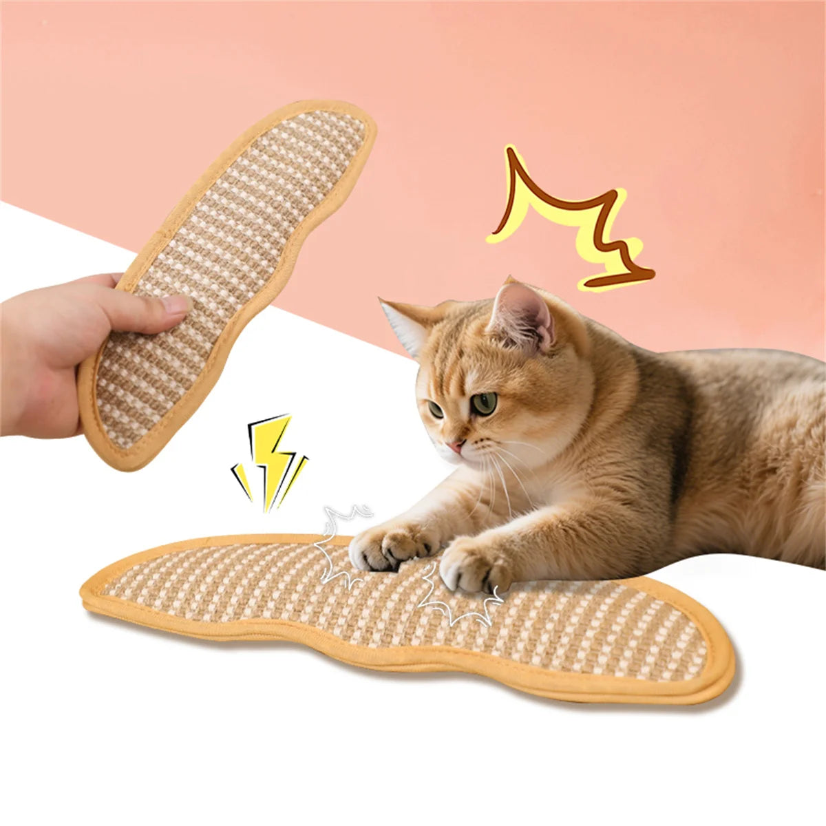 Catnip pillow, teeth grinding, teeth cleaning, cat toys, candy, self-hi, boredom, claw grinding, jute scratching post by PawHaven