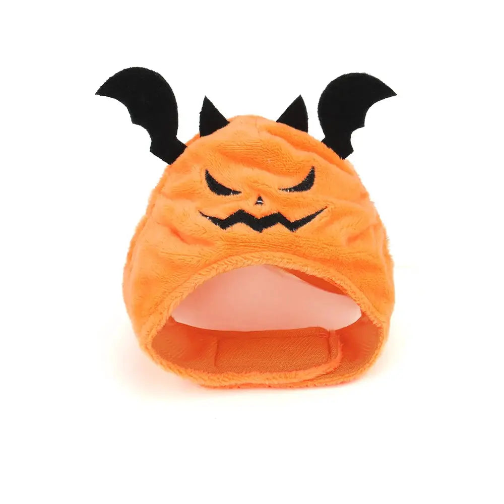 Cute Pet Pumpkin Hat Halloween Cat Bat Hat Dress Up Headdress Small Dog Cosplay Costume Funny Party Decorative by PawHaven