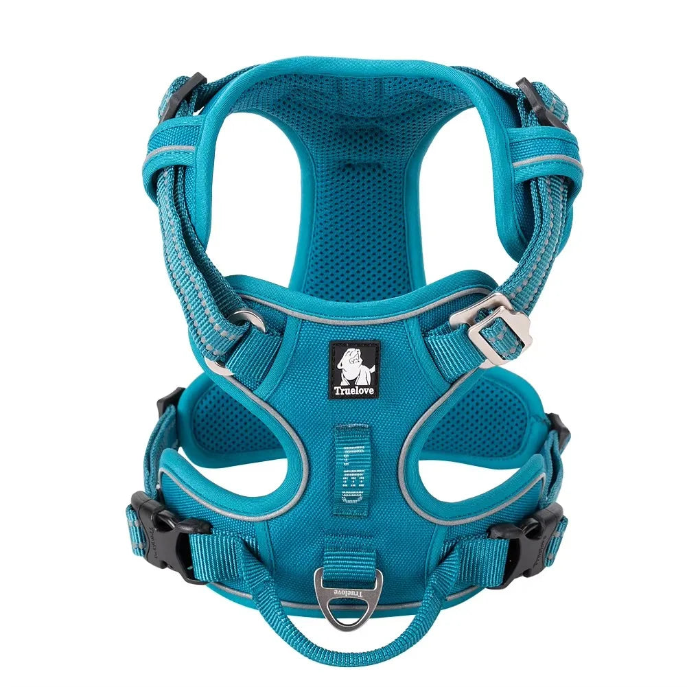 Premium Reflective Dog Vest Harness With Nylon Padding by PawHaven