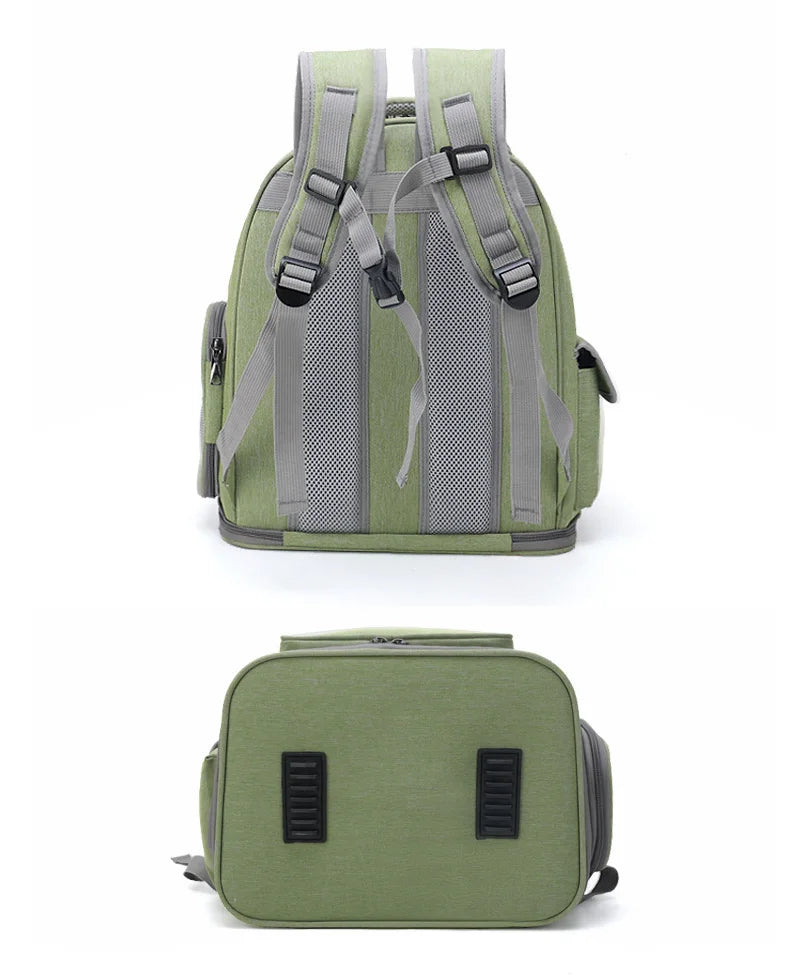 Transparent Pet Cat Carrier Bag Outdoor Travel Backpack for Cats Small Dogs Breathable Cat Carrying Bag Pet Supplies by PawHaven